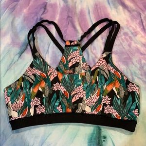 Tropical sports bra